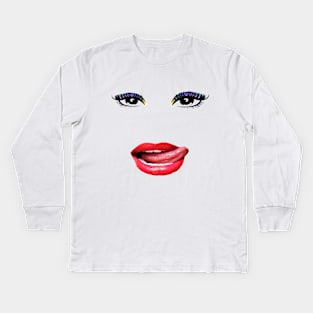 Hot kiss Kids Long Sleeve T-Shirt